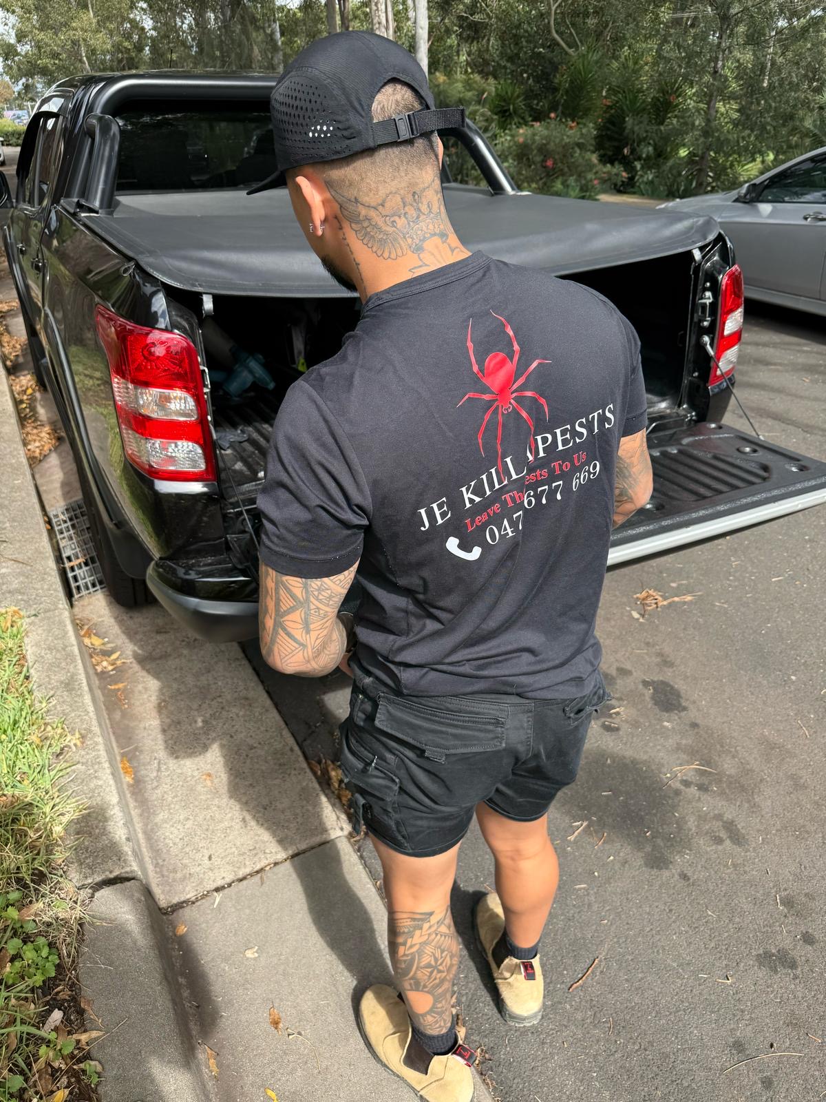 On-site technician — ready to treat